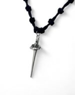 33 knot neck prayer rope komboskini necklace pendant sword Taxiarchis of Mantamados κομποσχοίνι λαιμού 33άρι με σπαθί του ταξιάρχη μανταμάδου