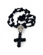 33 knot neck prayer rope komboskini necklace pendant virgin mary with the 7 swords κομποσχοίνι λαιμού 33άρι μενταγιόν παναγία επτάσπαθη