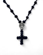 33 knot neck prayer rope komboskini necklace pendant virgin mary with the 7 swords κομποσχοίνι λαιμού 33άρι μενταγιόν παναγία επτάσπαθη
