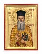 άγιος δημήτριος γκαγκαστάθης ο εκ πλατάνου τρικάλων byzanteiko handmade icons Saint Demetrius gagastathis